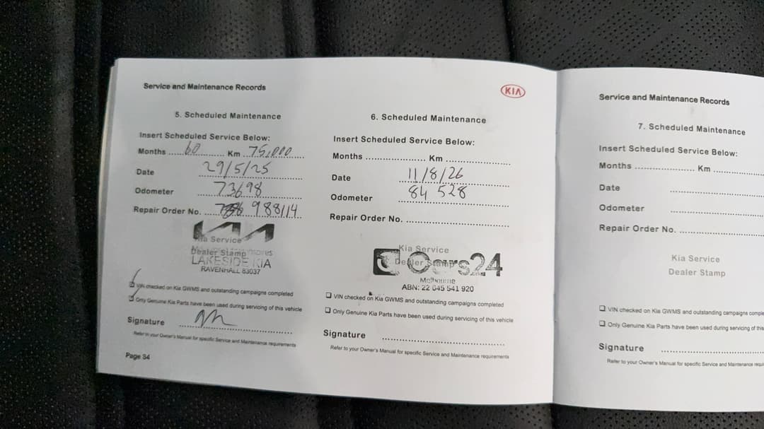 2019 Kia Sorento Gt-line (4x4), Automatic, 84533 km, Service History
