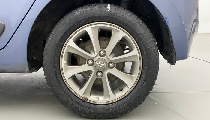 2014 Hyundai Grand i10 ASTA 1.2 (O) VTVT, Petrol, Manual, 29,441 km, Left Rear Wheel