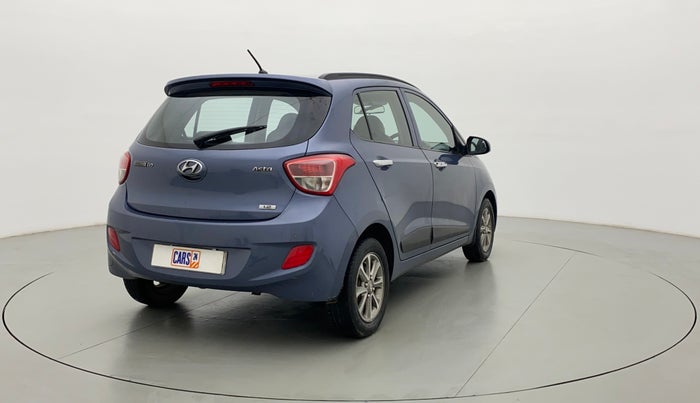 2014 Hyundai Grand i10 ASTA 1.2 (O) VTVT, Petrol, Manual, 29,441 km, Right Back Diagonal