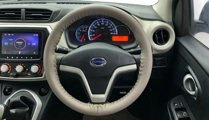 2018 Datsun Go Plus T (O), Petrol, Manual, 25,045 km, Steering Wheel Close Up