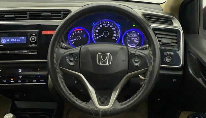 2014 Honda City 1.5L I-DTEC SV, Diesel, Manual, 94,091 km, Steering Wheel Close Up