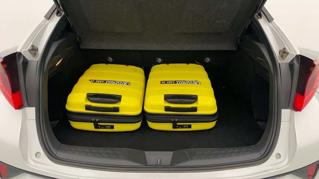 Boot Inside View with Luggage