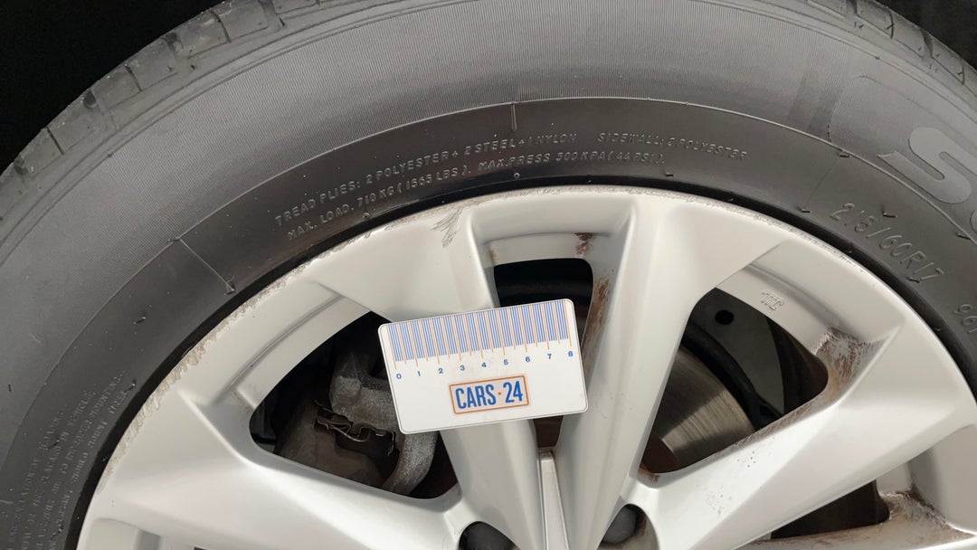 Wheels Rim Front LHS Gutter Rash