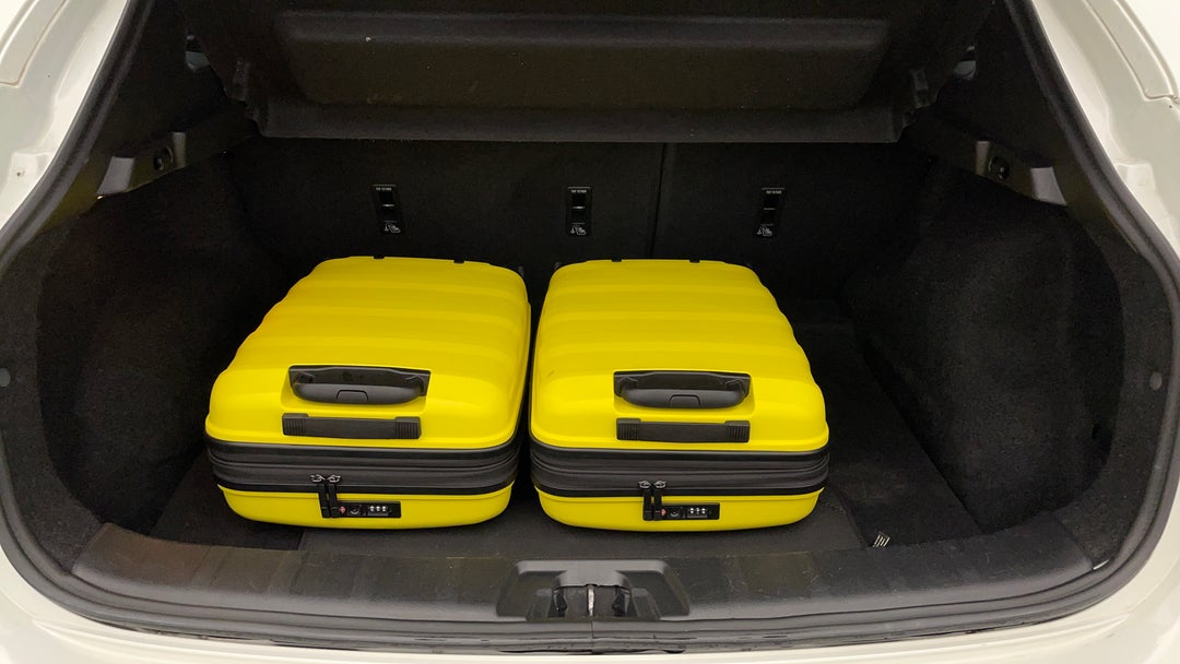 Boot Inside View with Luggage