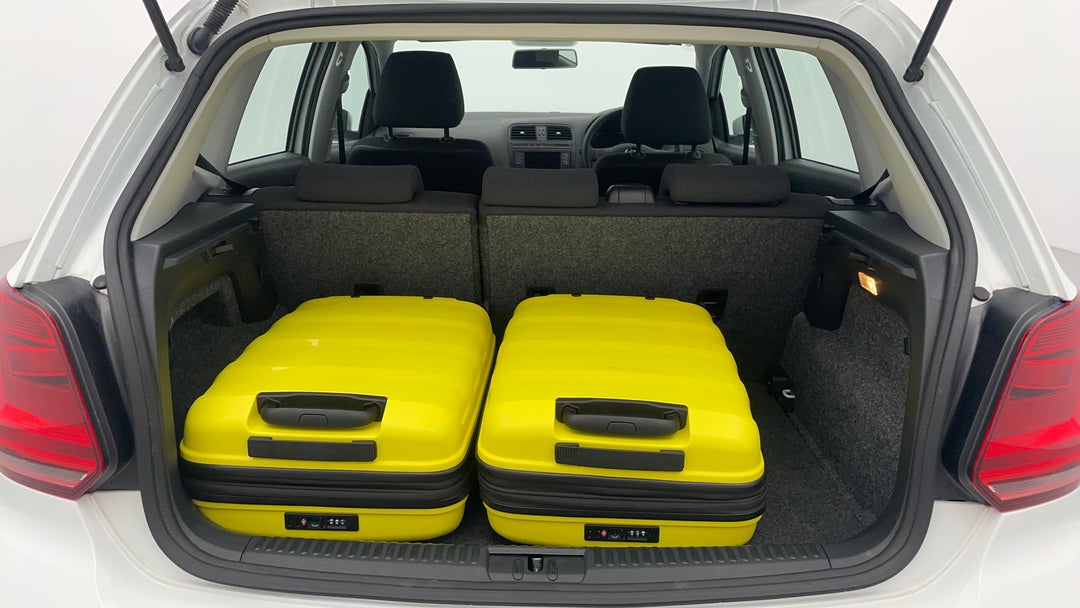 Boot Inside View with Luggage