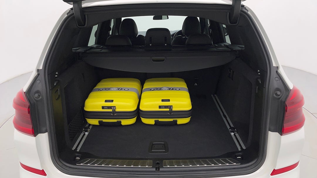 Boot Inside View with Luggage