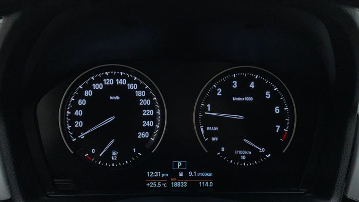 BMW X2-Odometer View