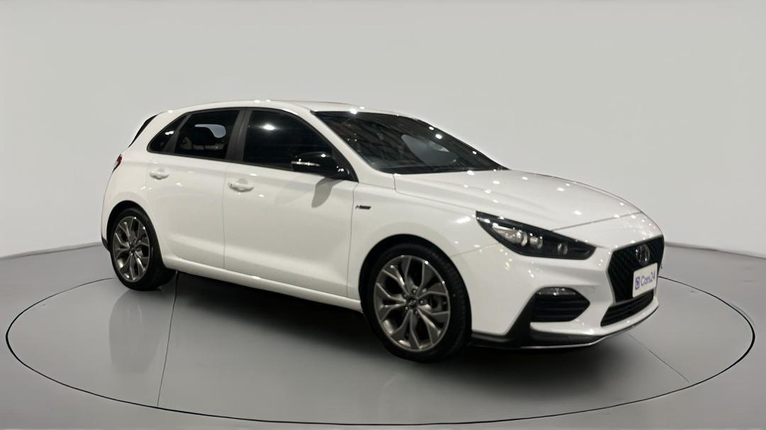 2022 Hyundai i30 N Line, Automatic, 47624 km, Right Front Diagonal (45- Degree) View