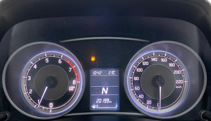 2019 Maruti Dzire VXI AMT, Petrol, Automatic, 20,199 km, Odometer Image