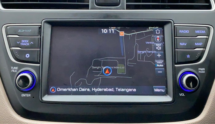 2019 Hyundai Elite i20 ASTA 1.2 (O), Petrol, Manual, 56,973 km, Infotainment System