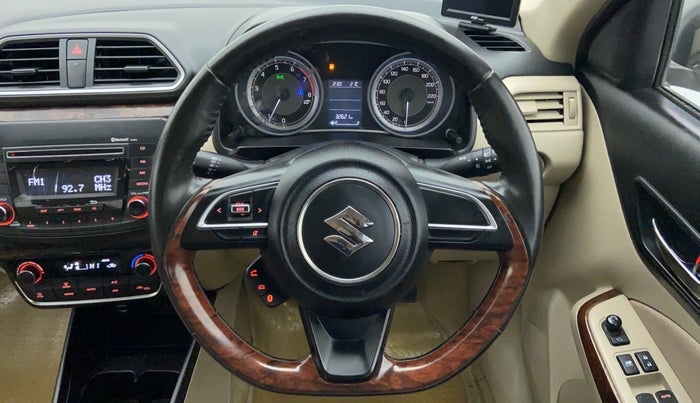 2018 Maruti Dzire ZXI, Petrol, Manual, 32,691 km, Steering Wheel Close Up