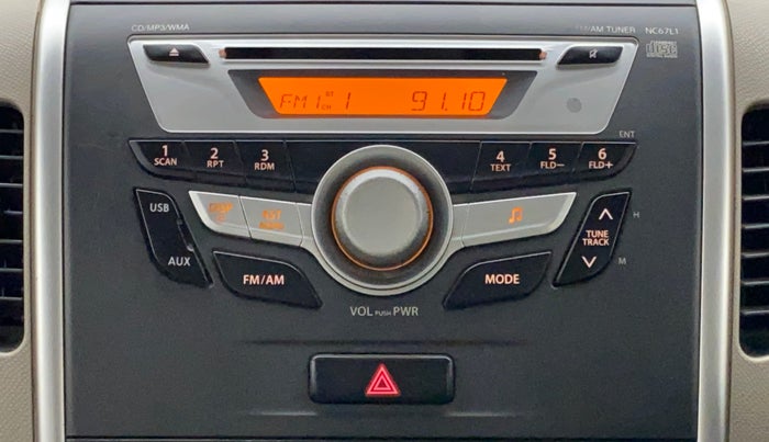 2013 Maruti Wagon R 1.0 VXI, Petrol, Manual, 83,560 km, Infotainment System