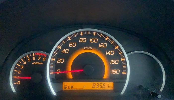 2013 Maruti Wagon R 1.0 VXI, Petrol, Manual, 83,560 km, Odometer Image