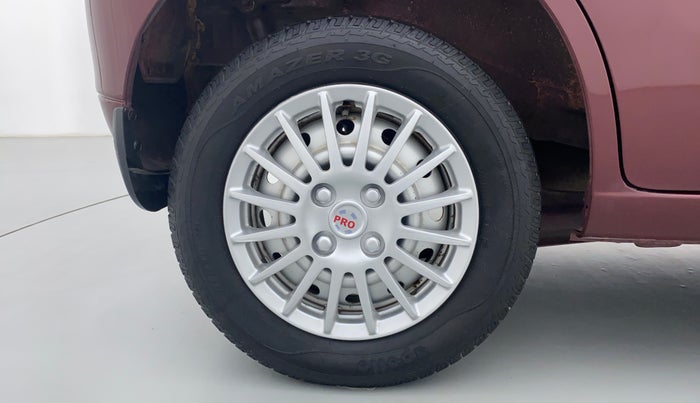 2012 Maruti Wagon R 1.0 LXI, Petrol, Manual, 20,973 km, Right Rear Wheel