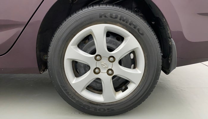 2012 Hyundai Verna FLUIDIC 1.6 EX VTVT, Petrol, Manual, 25,373 km, Left Rear Wheel