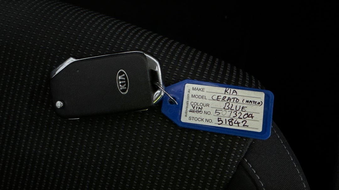 2019 Kia Cerato S, Automatic, 30500 km, Key Close-up