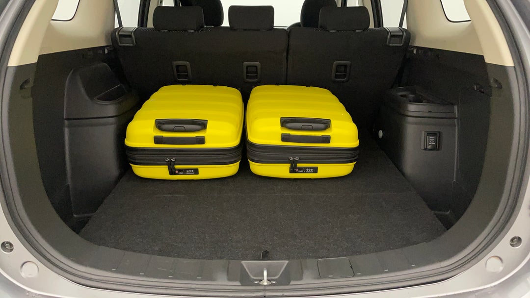 Boot Inside View with Luggage