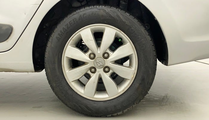 2015 Hyundai Xcent SX 1.2 (O), Petrol, Manual, 92,511 km, Left Rear Wheel