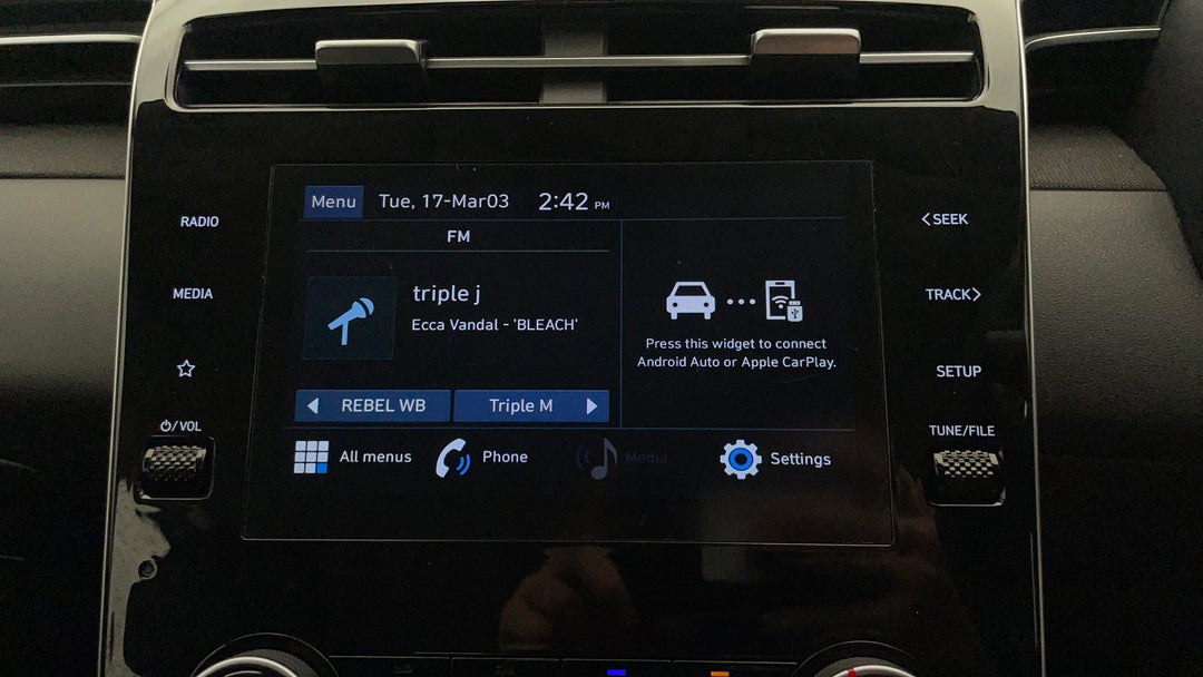 2023 Hyundai Tucson (FWD), Automatic, 45139 km, Infotainment System