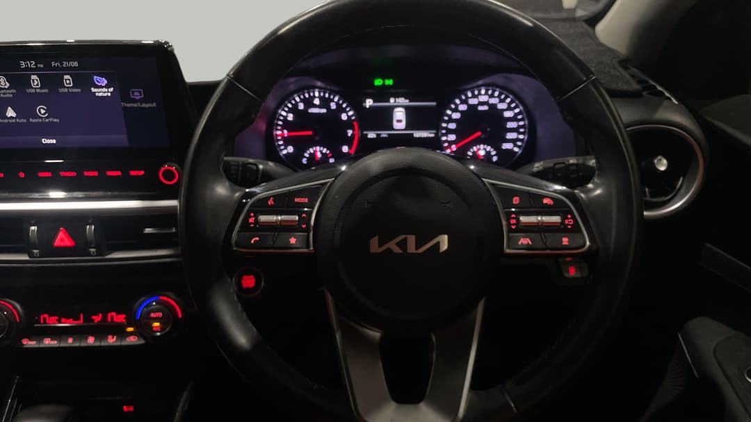 2022 Kia Cerato Sport+, Automatic, 107291 km, Steering Wheel Close-up