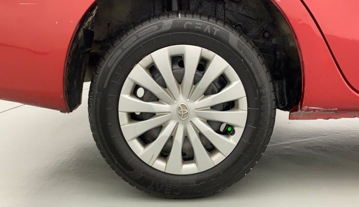2012 Toyota Etios G, Petrol, Manual, 57,600 km, Right Rear Wheel