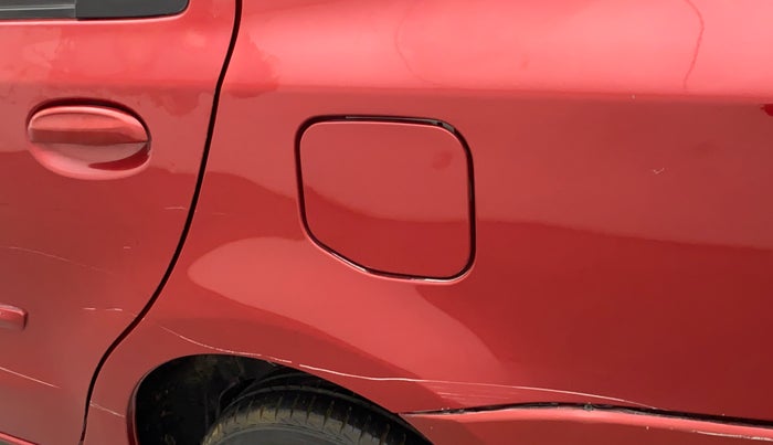 2012 Toyota Etios G, Petrol, Manual, 57,600 km, Left quarter panel - Slightly dented