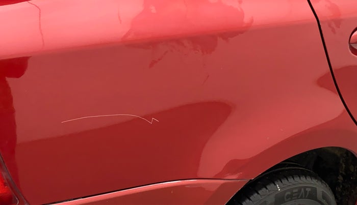 2012 Toyota Etios G, Petrol, Manual, 57,600 km, Right quarter panel - Minor scratches