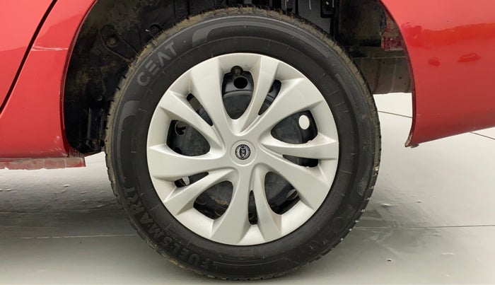 2012 Toyota Etios G, Petrol, Manual, 57,600 km, Left Rear Wheel