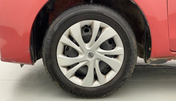 2012 Toyota Etios G, Petrol, Manual, 57,600 km, Left Front Wheel