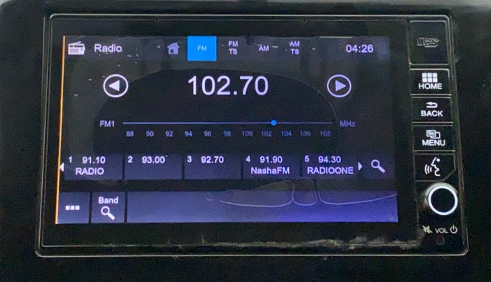 2018 Honda WR-V 1.2L I-VTEC VX MT, Petrol, Manual, 36,166 km, Infotainment System