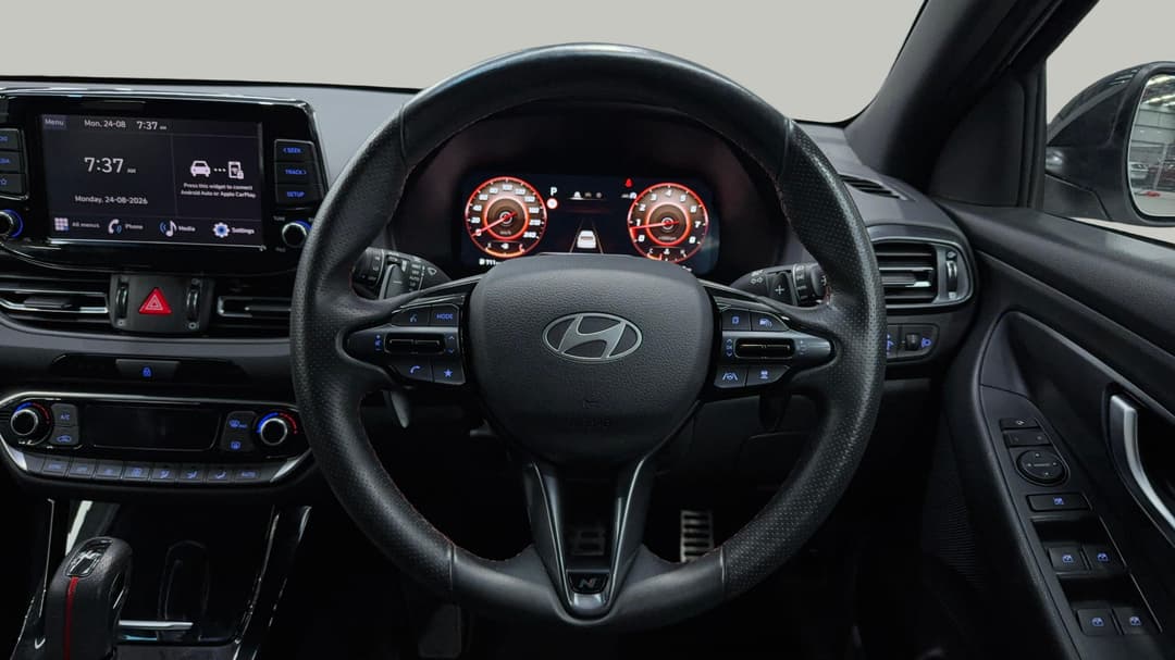 2024 Hyundai i30 N Line, Automatic, 56439 km, Steering Wheel Close-up