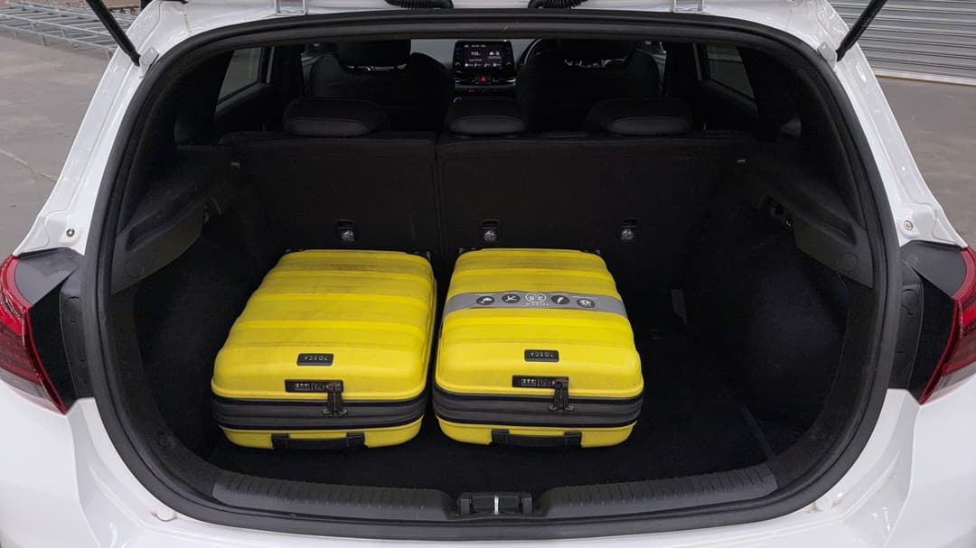 2024 Hyundai i30 N Line, Automatic, 56439 km, Boot Inside View with Luggage