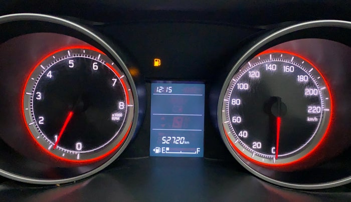 2019 Maruti Swift VXI, Petrol, Manual, 52,789 km, Odometer Image