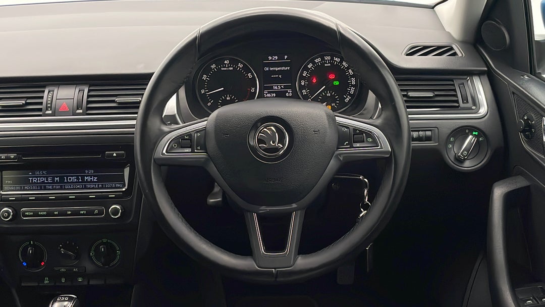 Steering Wheel Close-up