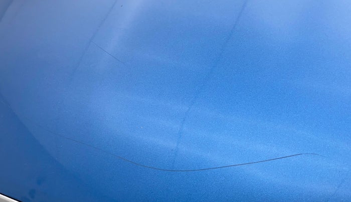 2018 Maruti IGNIS ZETA 1.2 AMT DUAL TONE, Petrol, Automatic, 98,476 km, Bonnet (hood) - Minor scratches