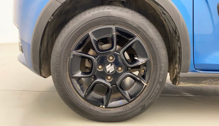 2018 Maruti IGNIS ZETA 1.2 AMT DUAL TONE, Petrol, Automatic, 98,476 km, Left Front Wheel