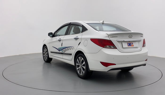 2017 Hyundai Verna FLUIDIC 1.6 SX VTVT, Petrol, Manual, 71,610 km, Left Back Diagonal