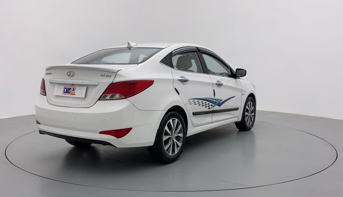 2017 Hyundai Verna FLUIDIC 1.6 SX VTVT, Petrol, Manual, 71,610 km, Right Back Diagonal