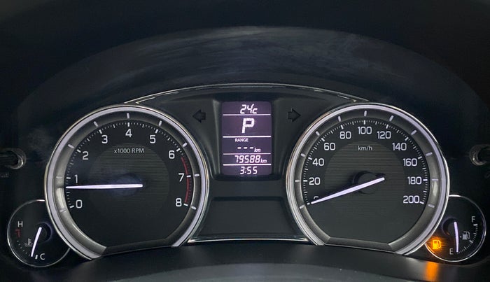 2016 Maruti Ciaz ZXI AT, Petrol, Automatic, 79,664 km, Odometer Image