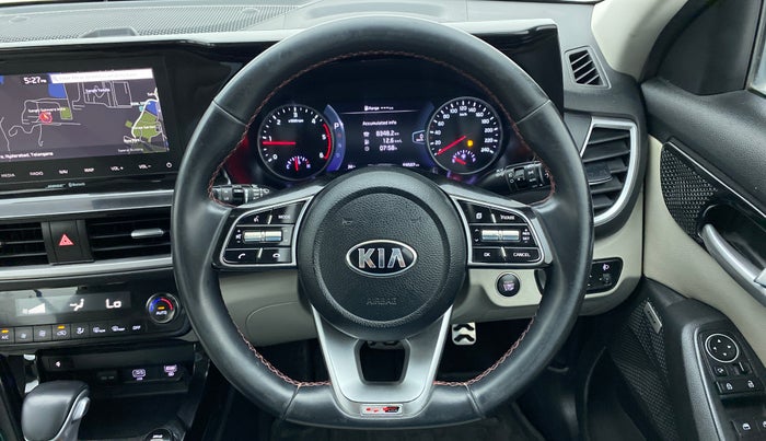 2019 KIA SELTOS 1.5 GTX+ AT, Diesel, Automatic, 69,587 km, Steering Wheel Close Up
