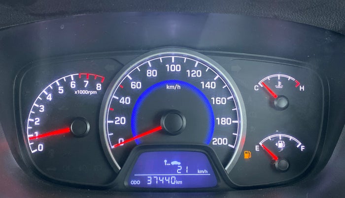 2017 Hyundai Grand i10 MAGNA 1.2 KAPPA VTVT, Petrol, Manual, 37,511 km, Odometer Image
