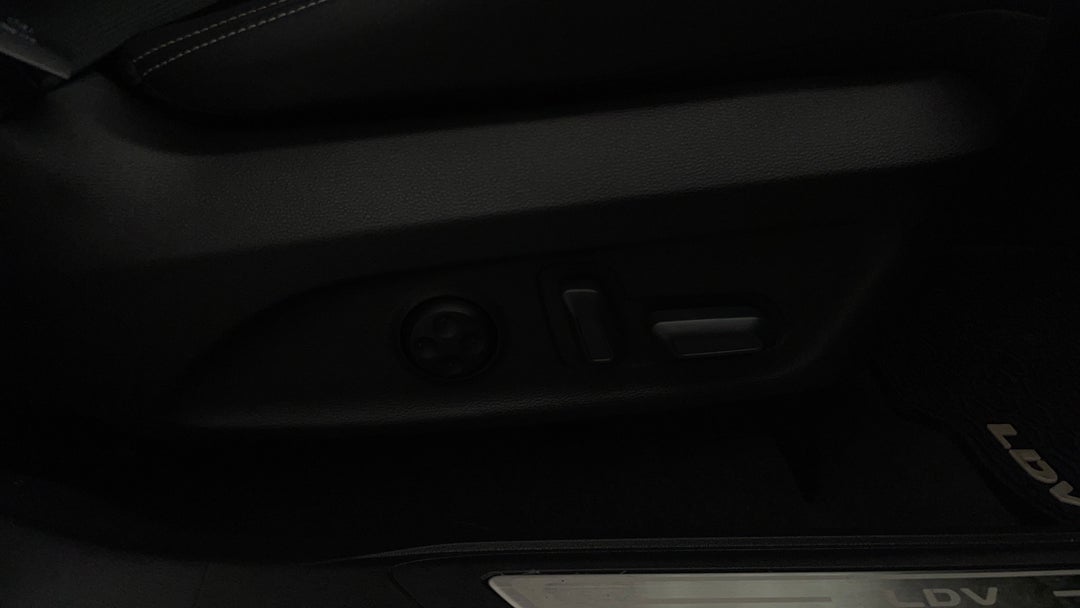 Drivers Side Adjustment Panel