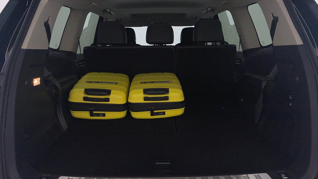 Boot Inside View with Luggage