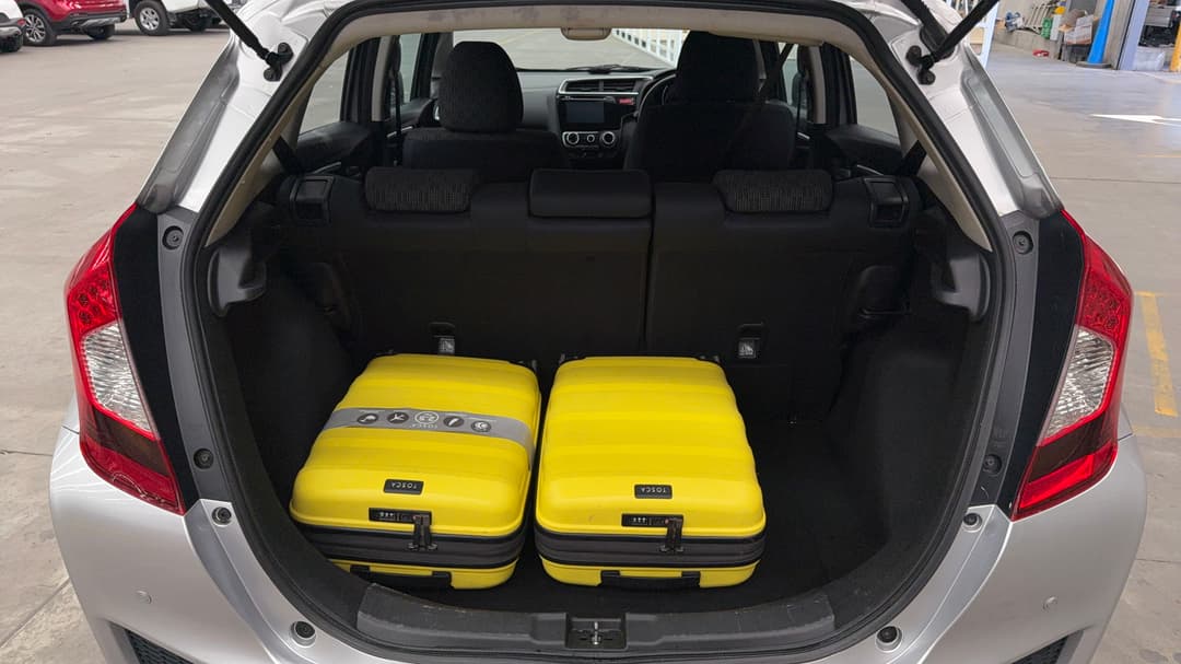2015 Honda Jazz Vti, Automatic, 99481 km, Boot Inside View with Luggage