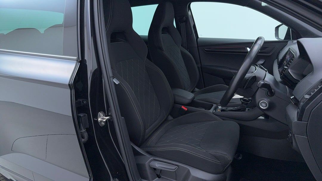 Right Side Front Door Cabin View