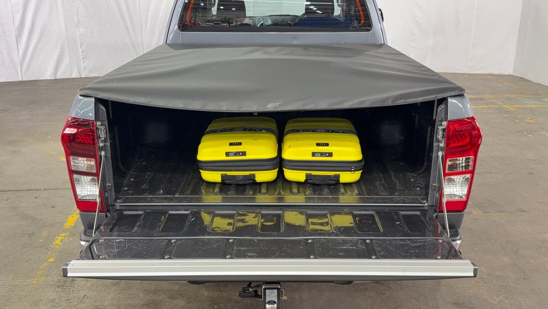 Boot Inside View with Luggage