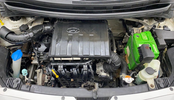 2017 Hyundai Grand i10 SPORTZ (O) 1.2 KAPPA VTVT, Petrol, Manual, 53,180 km, Open Bonet