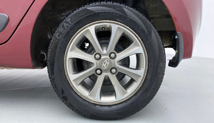 2014 Hyundai Grand i10 ASTA 1.2 (O) VTVT, Petrol, Manual, 68,152 km, Left Rear Wheel