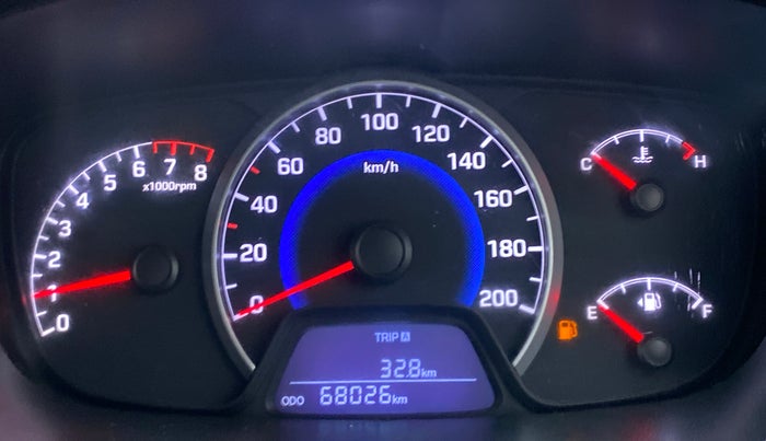 2014 Hyundai Grand i10 ASTA 1.2 (O) VTVT, Petrol, Manual, 68,152 km, Odometer View