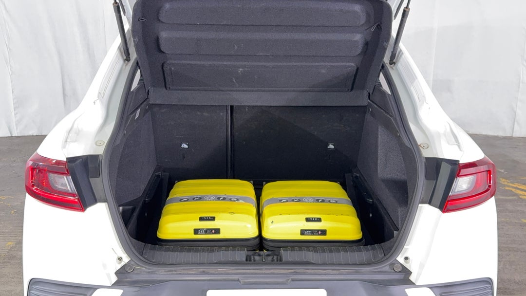 Boot Inside View with Luggage